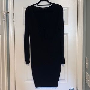Keyhole Sweater Dress